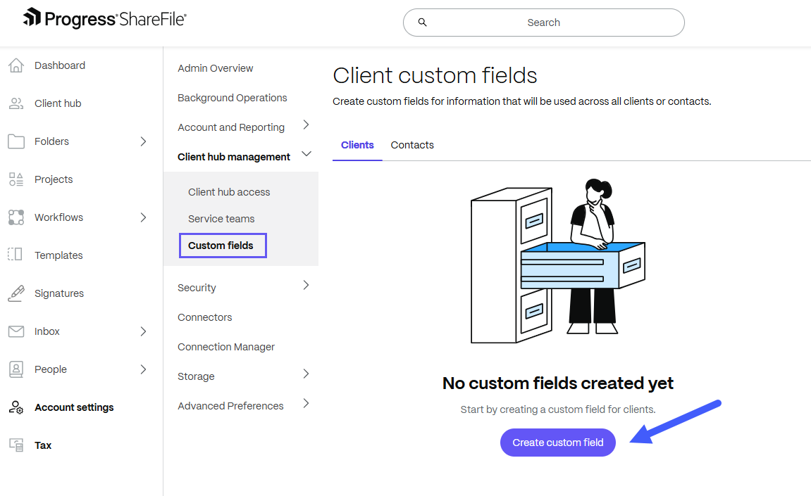 Custom fields