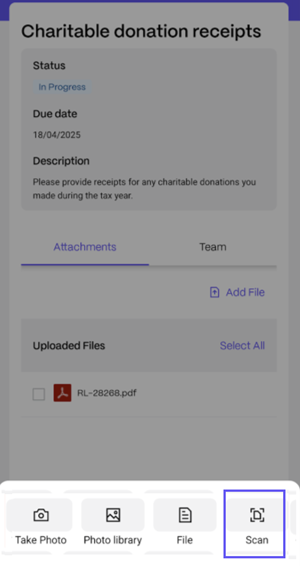 Document Request