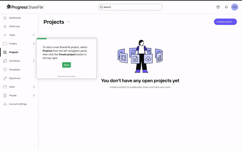 Create project