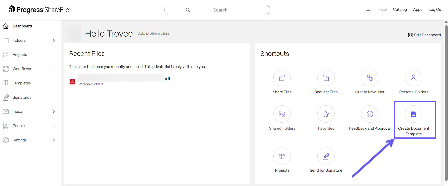 SF start page