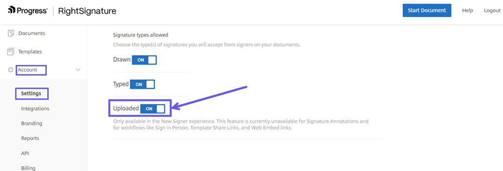 Send a document