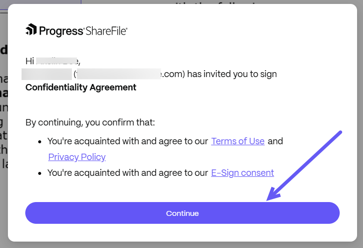E-Sign Client Portal