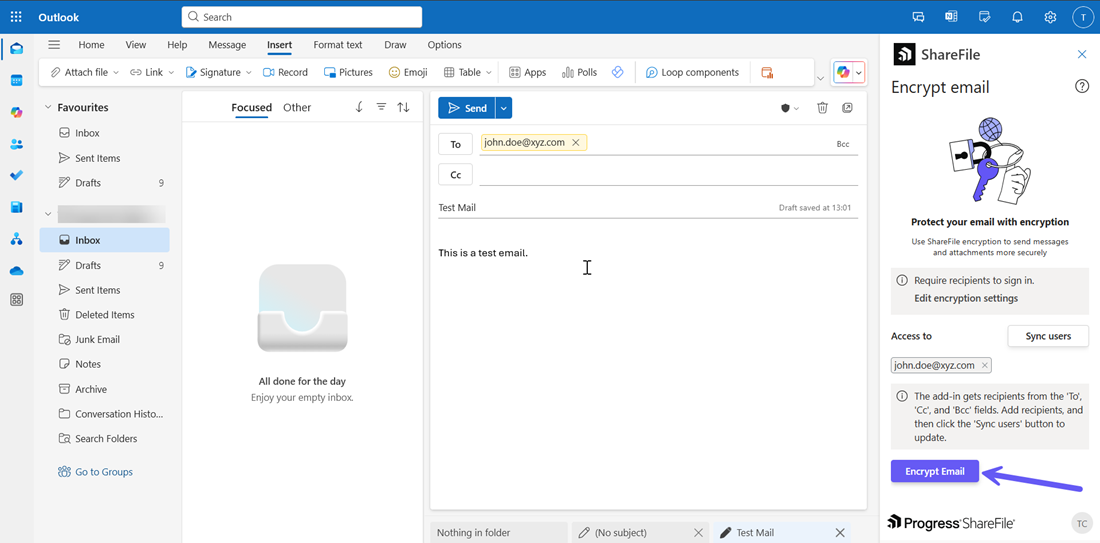 Email Encrypted 2