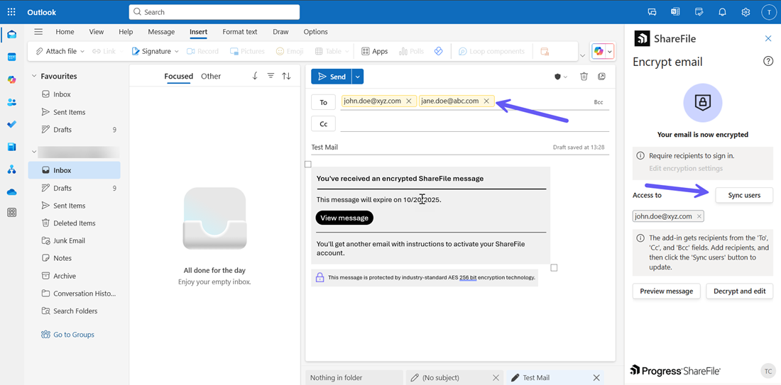 Email Encrypted 6