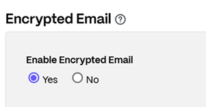 Encripted email