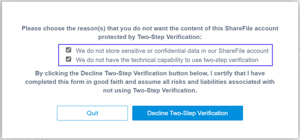 Enforce Verification 5