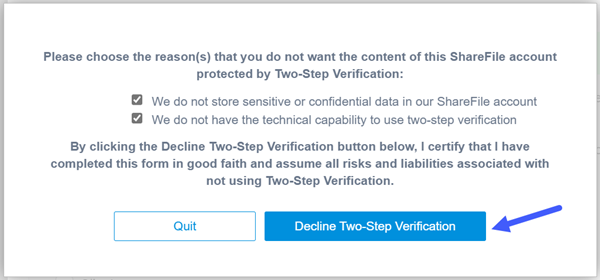 Enforce Verification 5