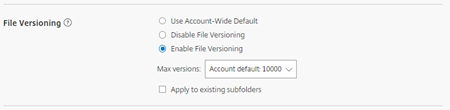 Versioning de fichiers 5