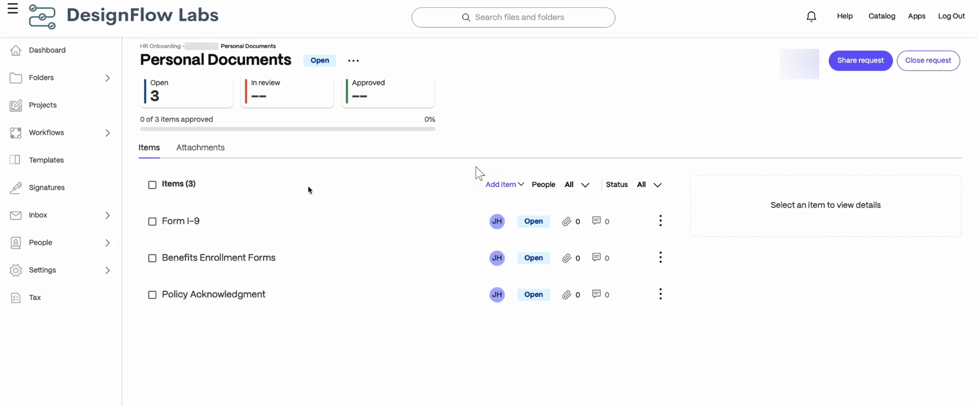 HR Onboarding DesignFlow 4