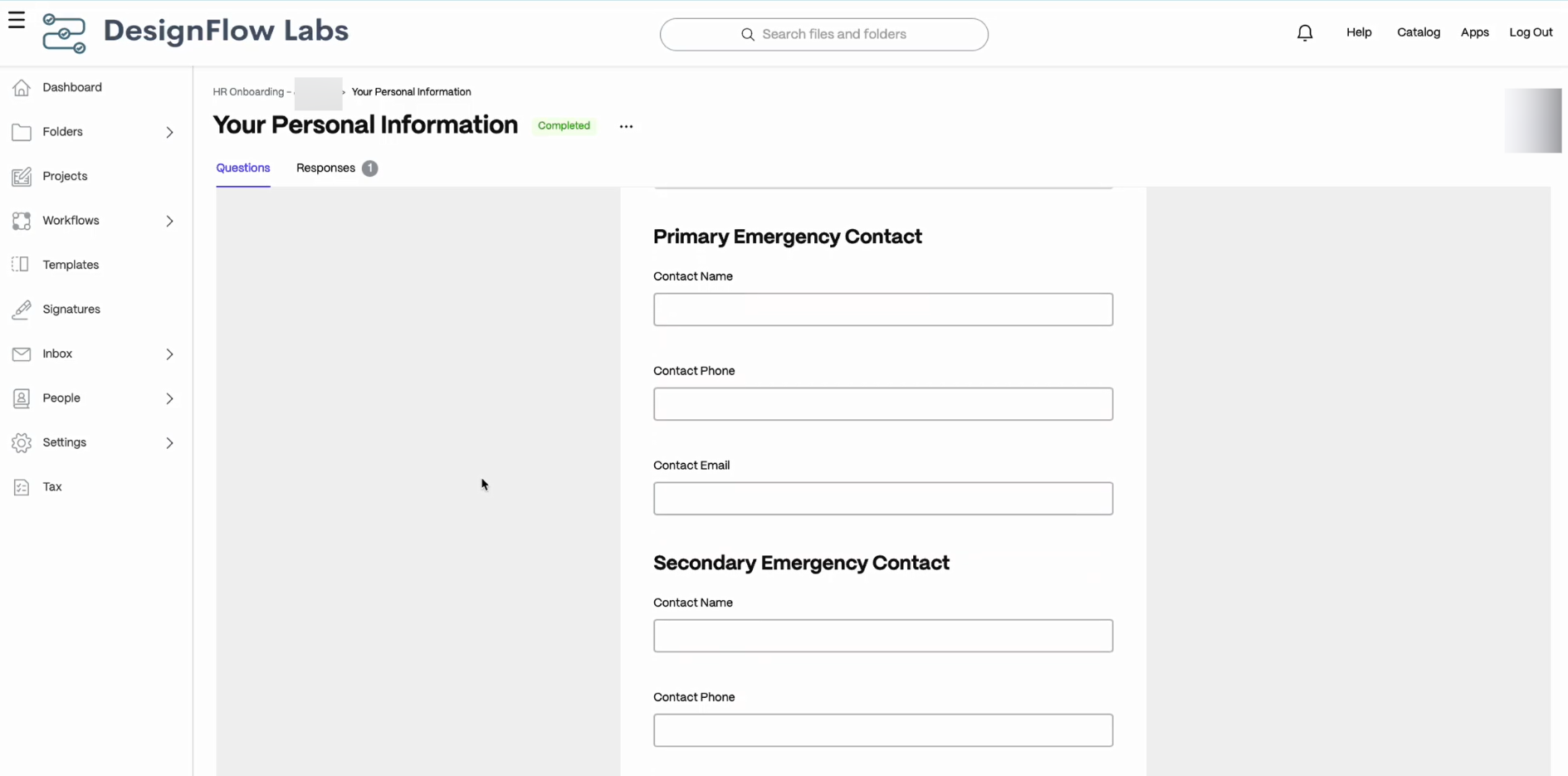 HR Onboarding DesignFlow 7