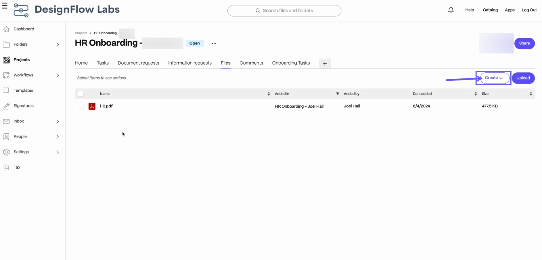 HR Onboarding DesignFlow 9