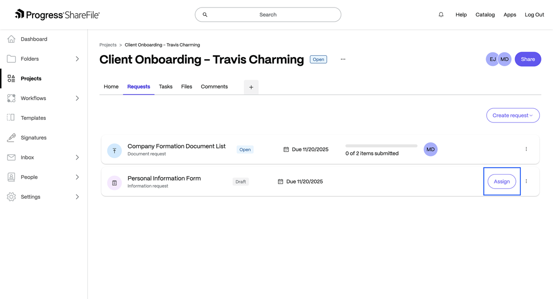 Information Request 2