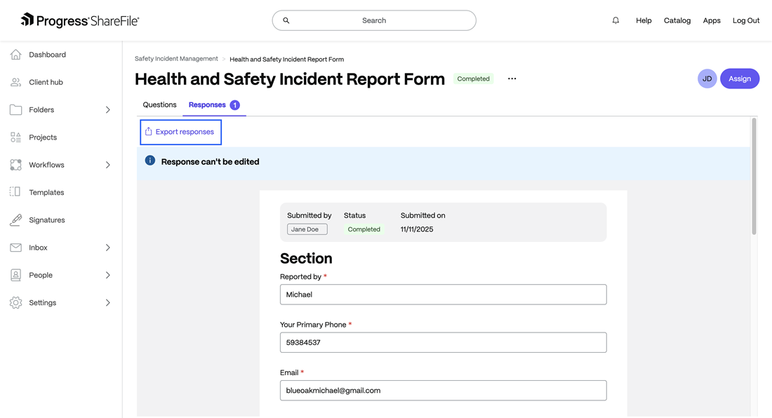Information Request 6
