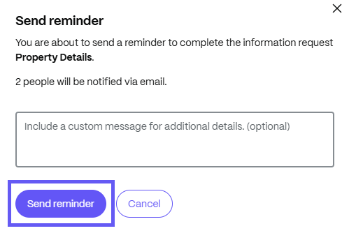 manual reminder