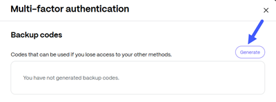 Generate Codes
