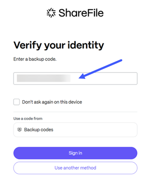 Login Code