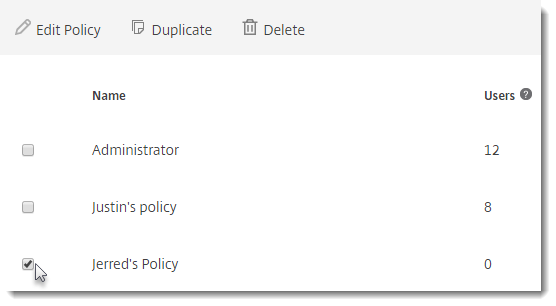 policy Based Administration 5