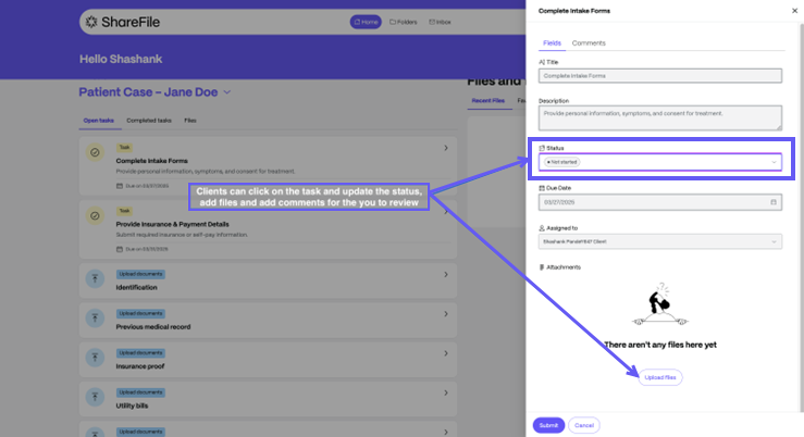 project experience template