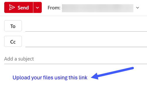 Request Files Outlook