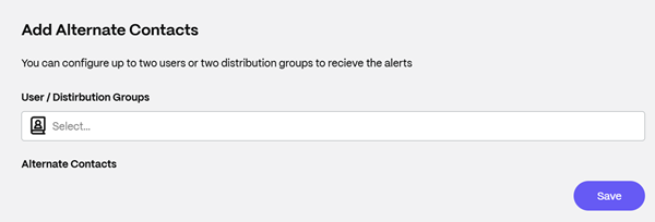 Security Alerts