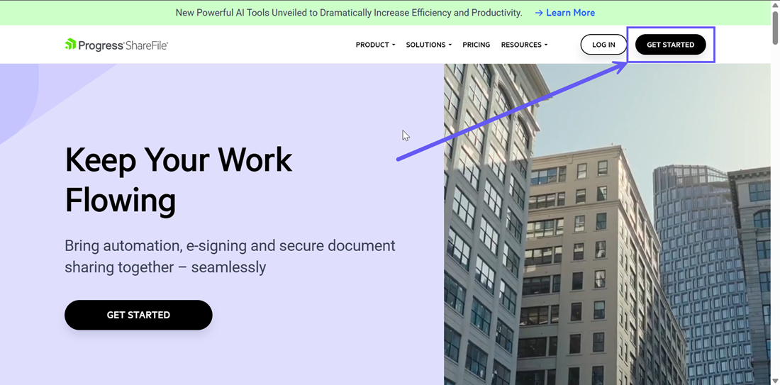 SF start page