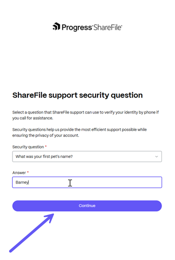 Email activation message