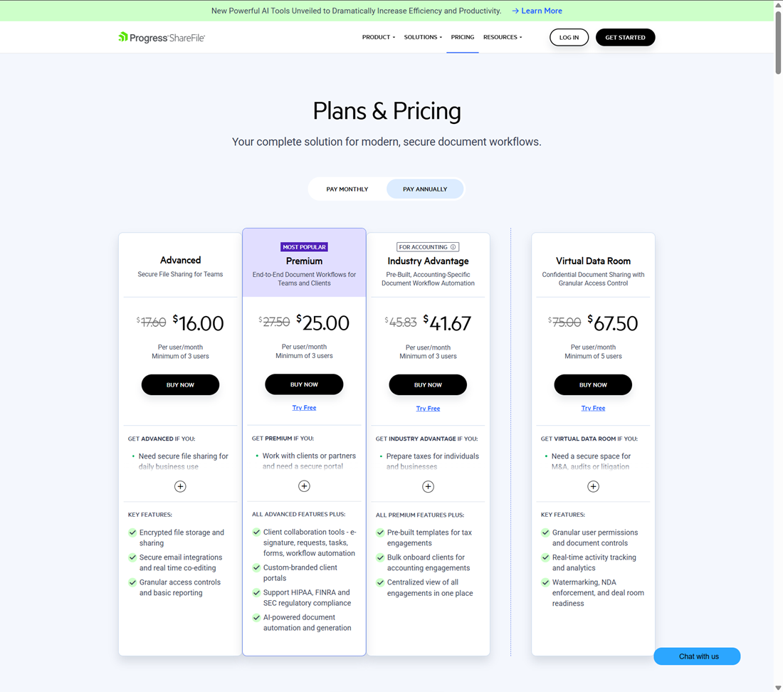SF start page