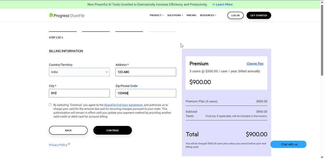 SF start page