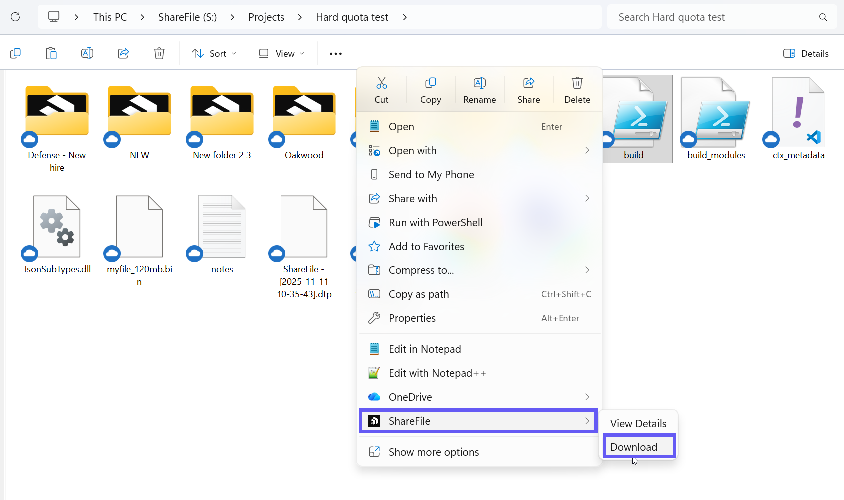 Download Files and Folders