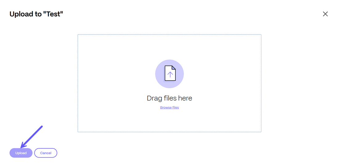 file upload