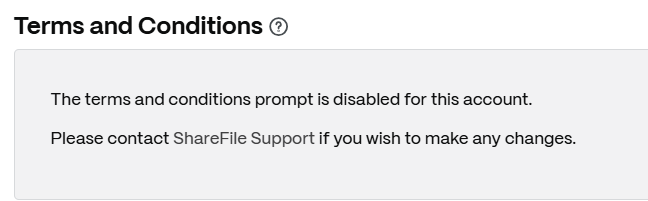 Terms and Conditions