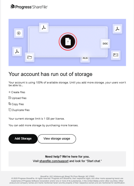 VDR Storage Enhancement 1