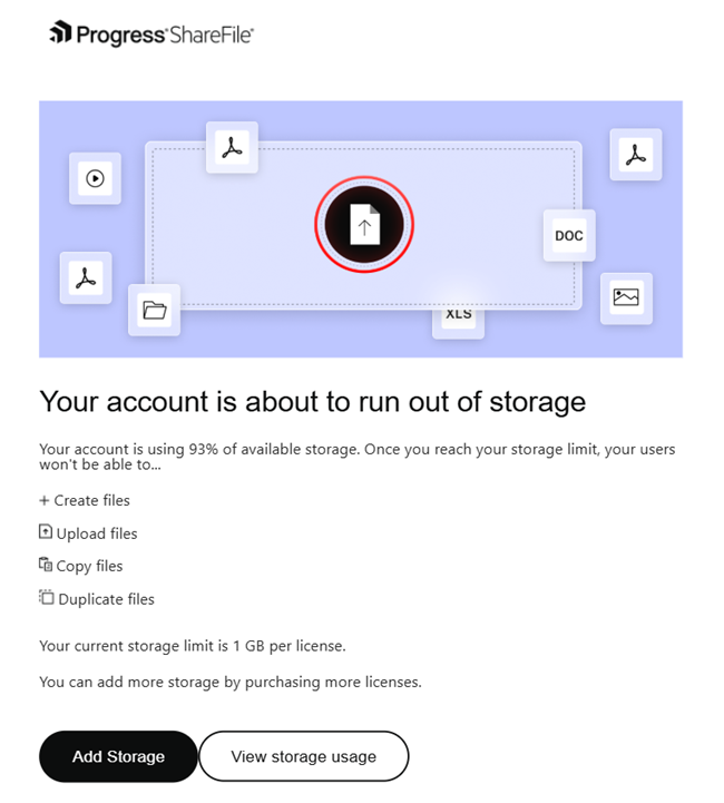 VDR Storage Enhancement 1