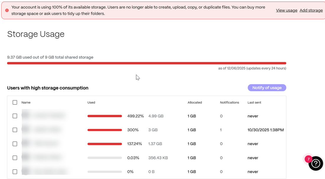 VDR Storage Enhancement 5