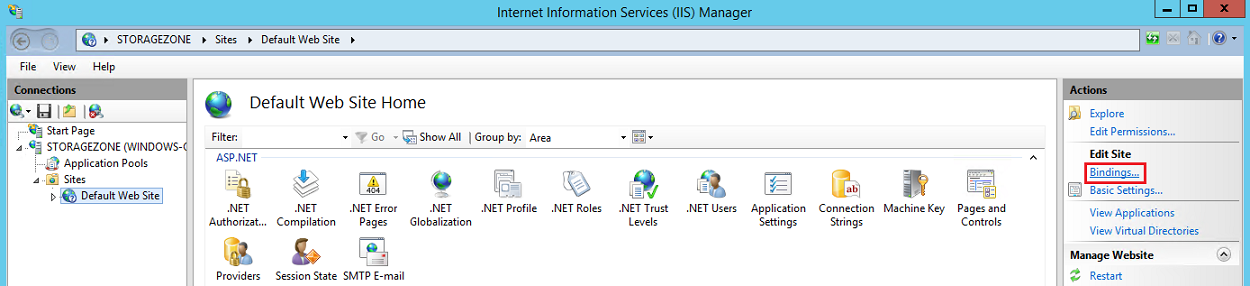 IIS-Manager